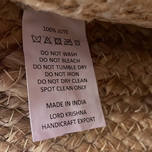 Straw purse lord krishna handicraft NWT - Picture 8 of 12